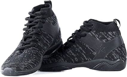 rebel athletic black cheer shoes.